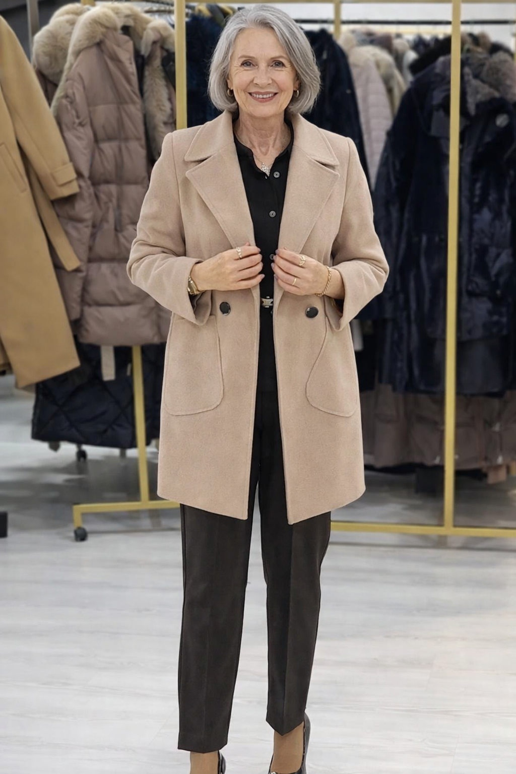 Clara | Elegantní prošívaný zimní kabát